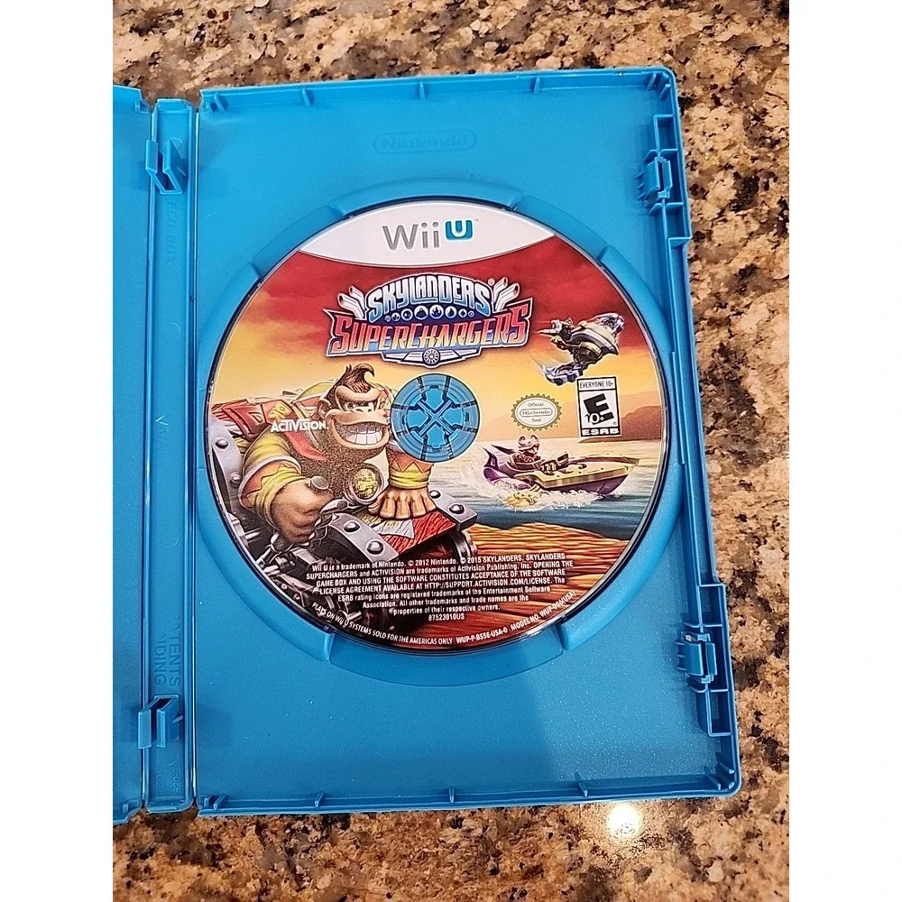 Wii U Skylanders Superchargers‎ Rated E Everyone 10+ Activision Video Game CD